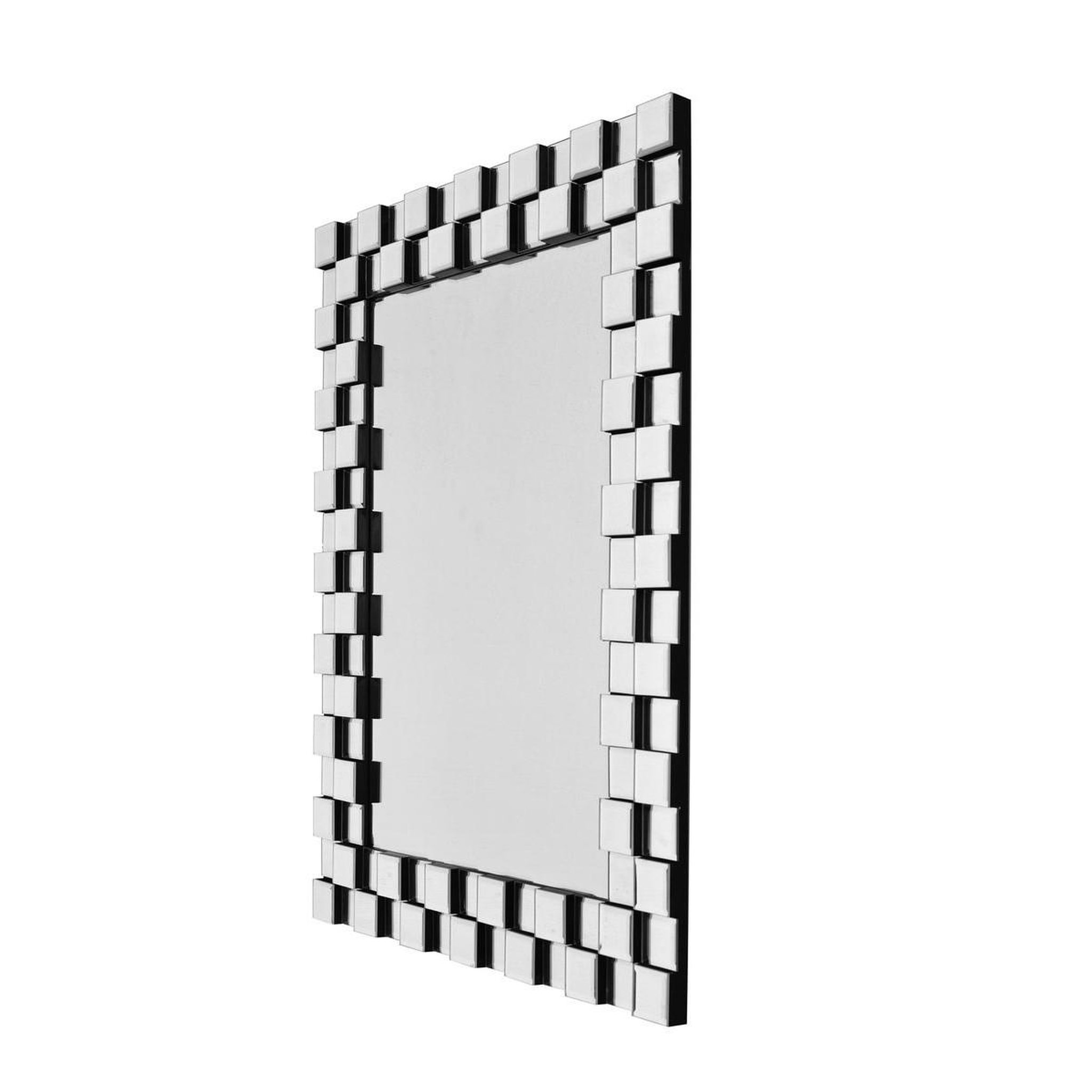 Voir la diapositive 2 : Paris Prix Miroir mural design  dionysus  85cm argent