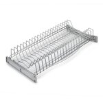 EMUCA SRL Lot de 20 charnières droite pour X91 - fermeture souple et cales de montage mixtes- Acier- Nickelé