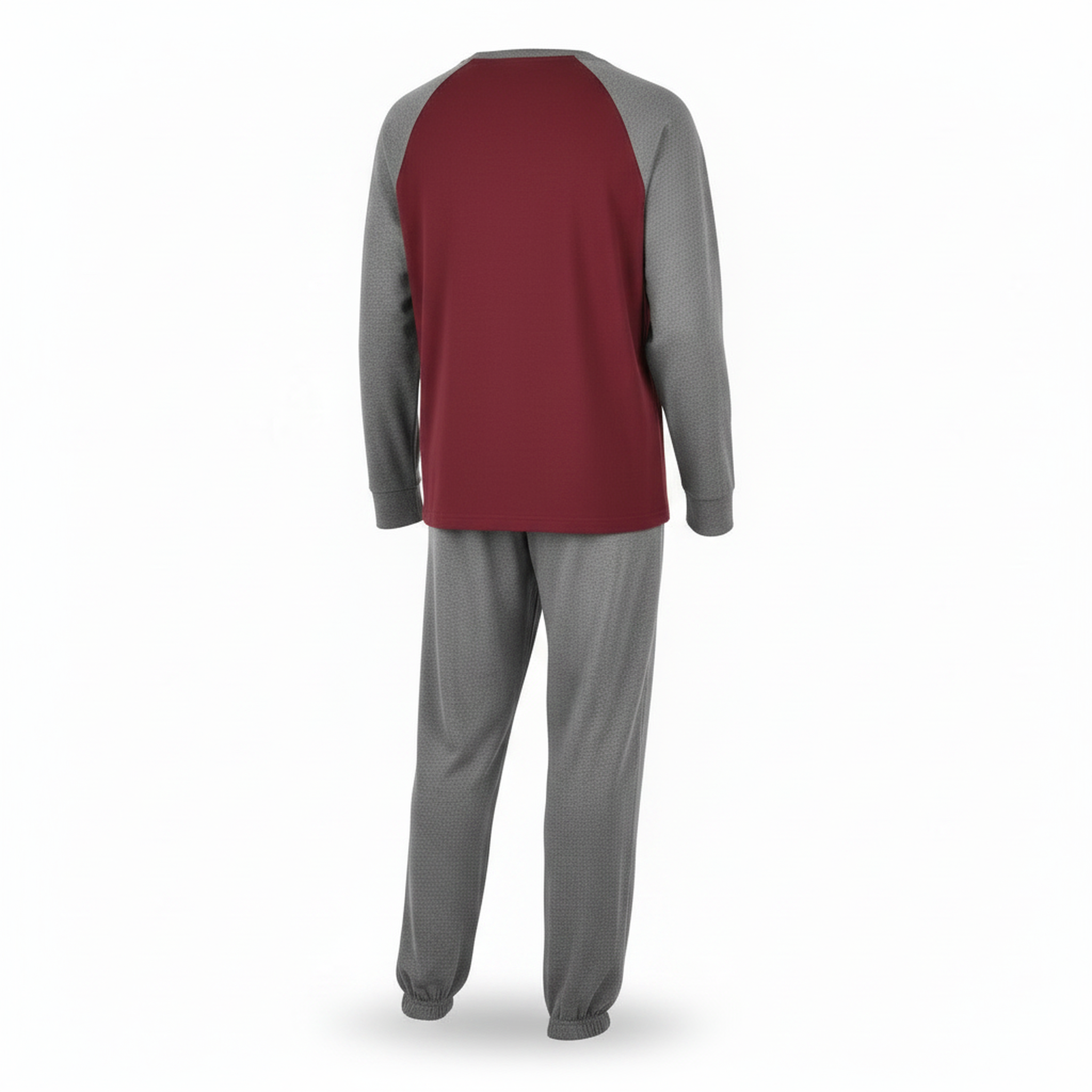 Voir la diapositive 3 : OZABI Ozabi ensemble pyjama homme doublé polaire bicolore sweet secret club