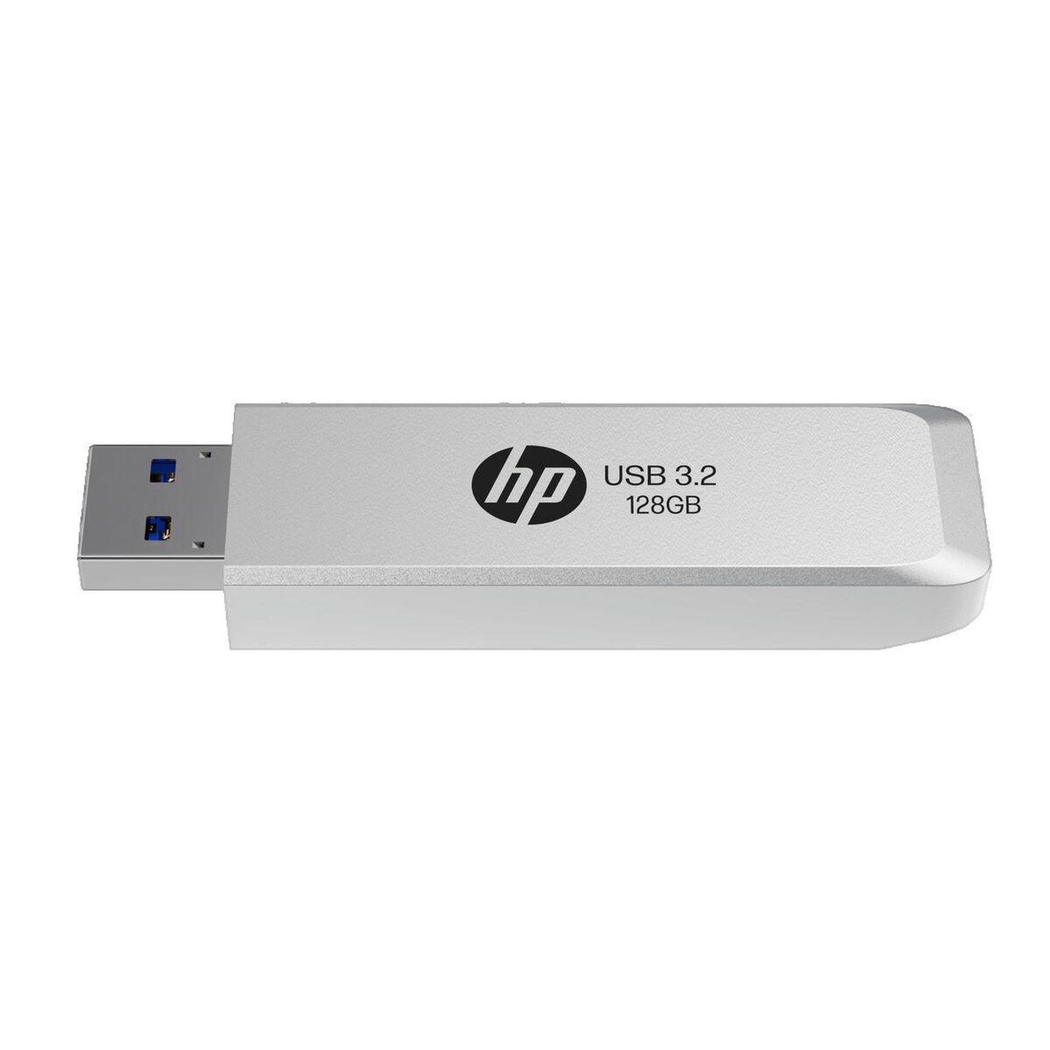 Voir la diapositive 2 : HP Clé USB HP 128Go 819W argent