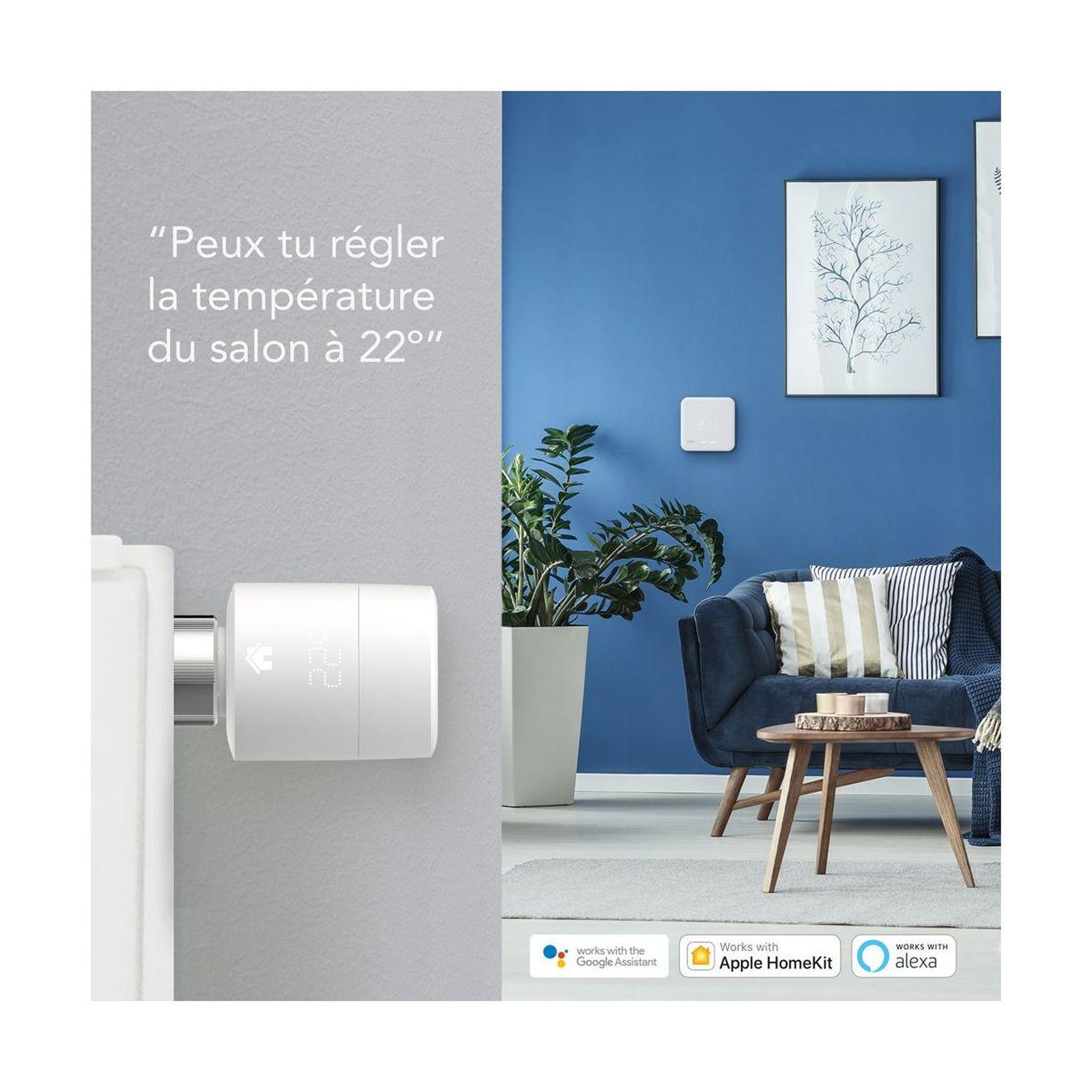 Voir la diapositive 4 : Tado Tête Thermosta. Tête thermostatique additionnelle