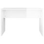 Voir la diapositive 4 : VIDAXL Tabouret de toilette Blanc brillant70x35x45cm Bois d ingénierie