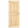 Voir la diapositive 5 : VIDAXL Porte NARVIK 85x210 cm bois massif de pin