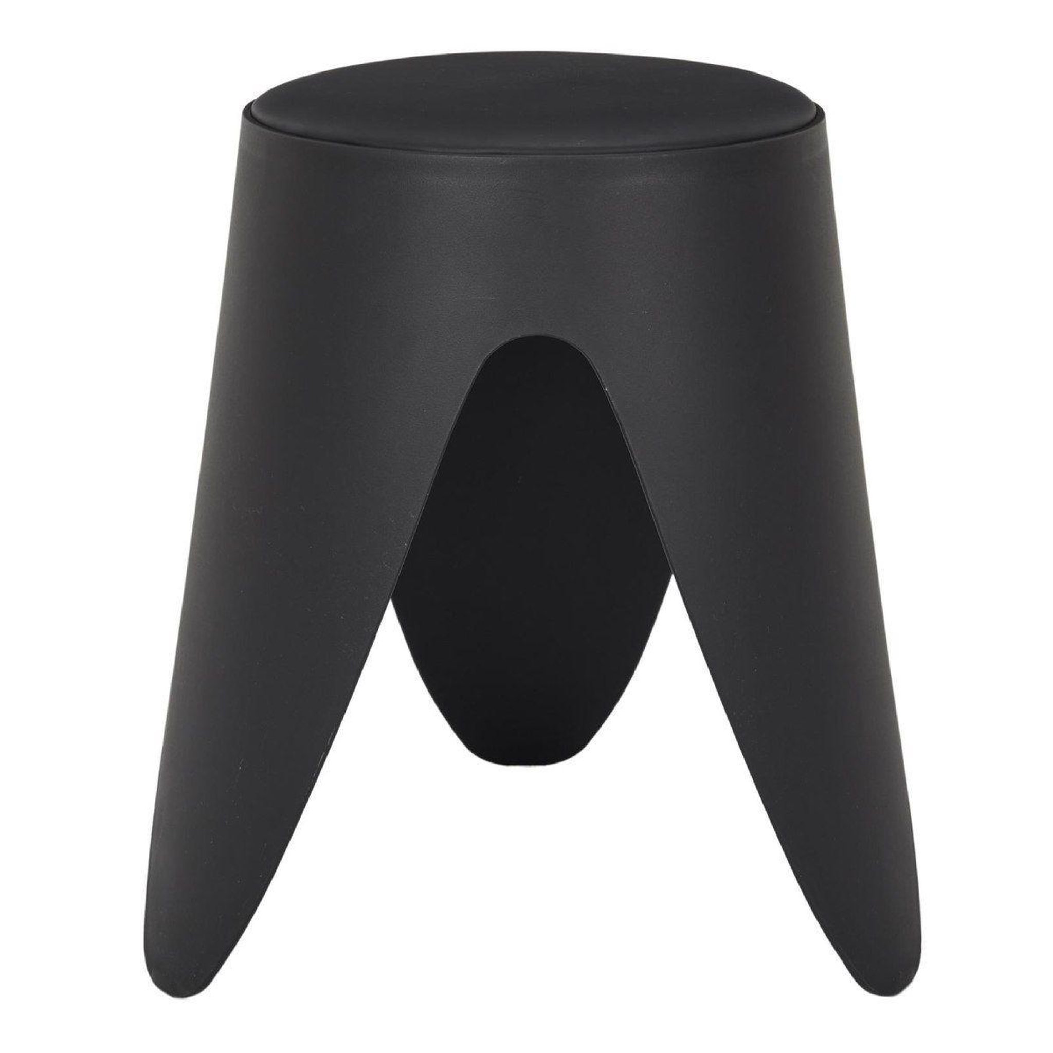 Voir la diapositive 3 : The Home Deco Factory Lot de 6 tabourets empilables  eve  46cm noir