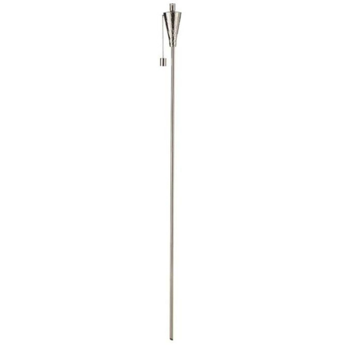 Paris Prix Torche de Jardin Design  Conique  156cm Argent