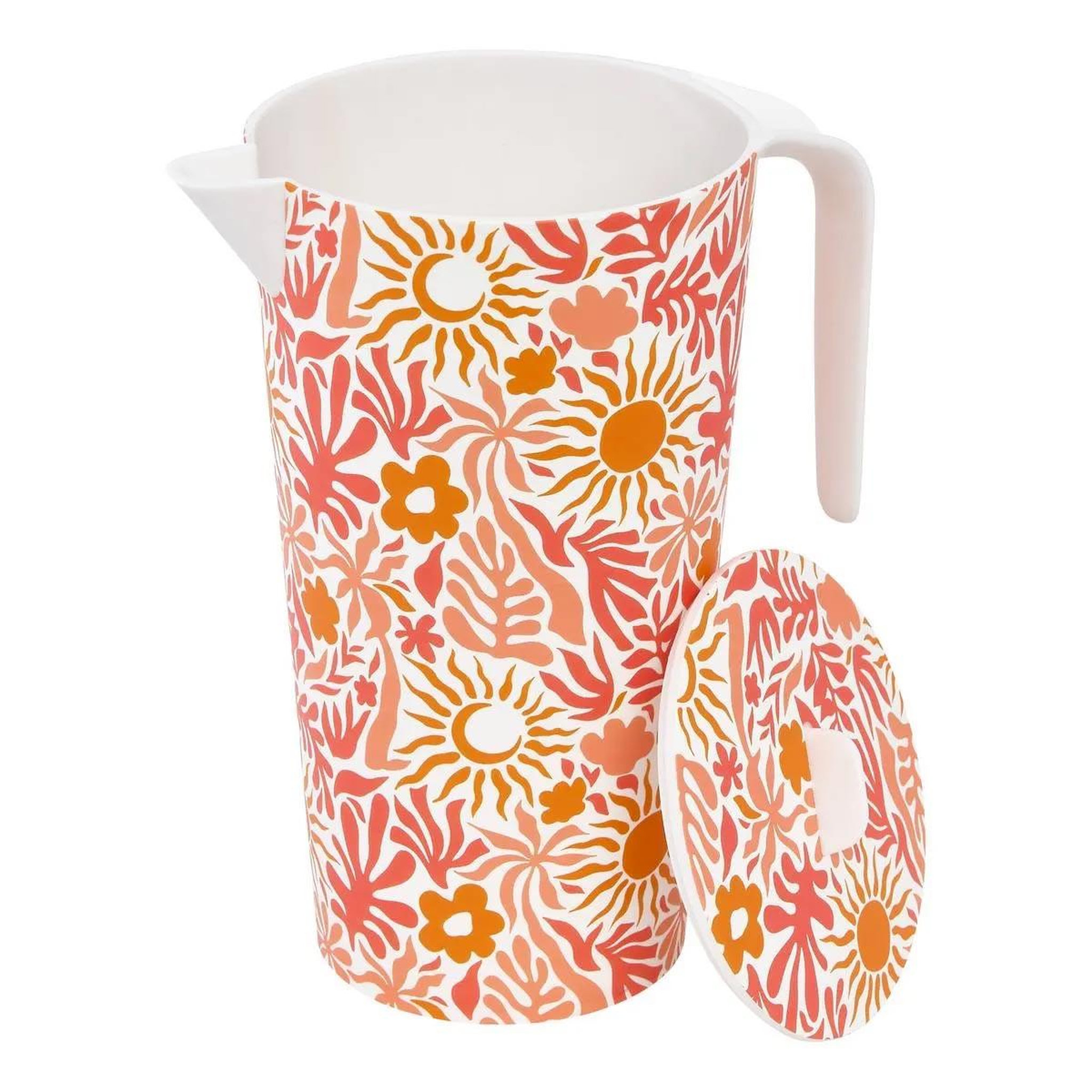 Voir la diapositive 2 : FIVE Pichet réutilisable  soléa  1,6l multicolore