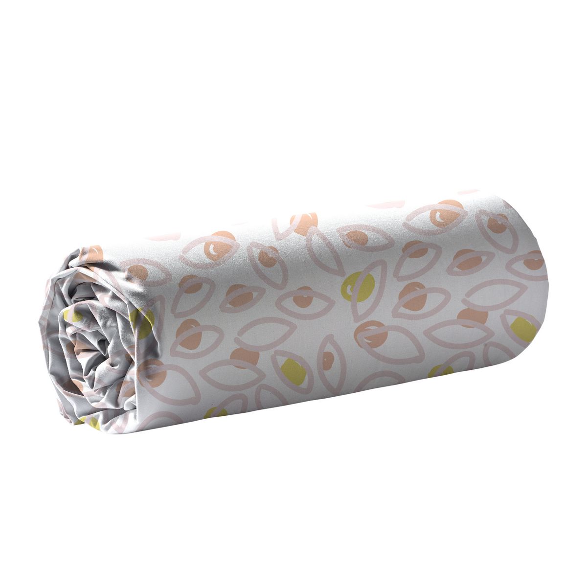 Drap housse polyester recycle et coton MISANTE