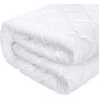 Voir la diapositive 3 : Les Ateliers du Linge Protège matelas 100%polyester 75gsm quilte waterp