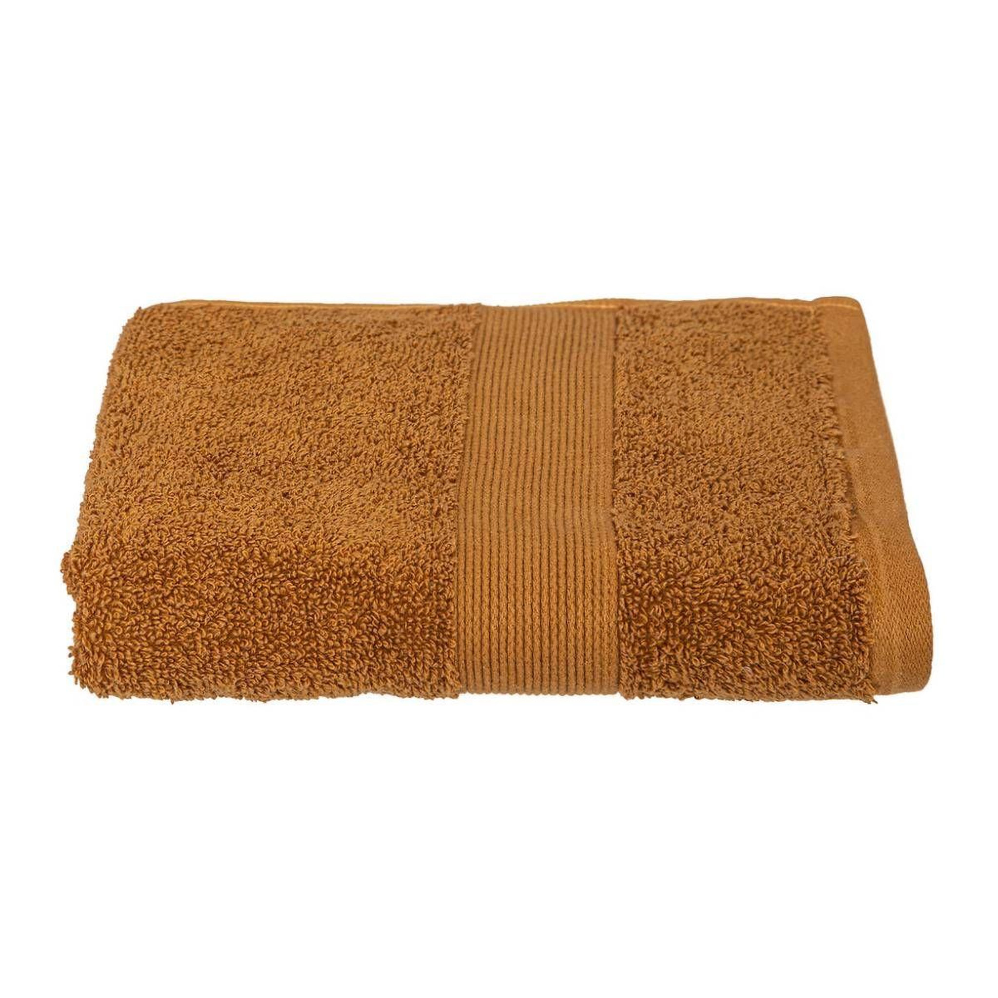 ATMOSPHERA Serviette de Toilette  Confort  50x90cm Cannelle