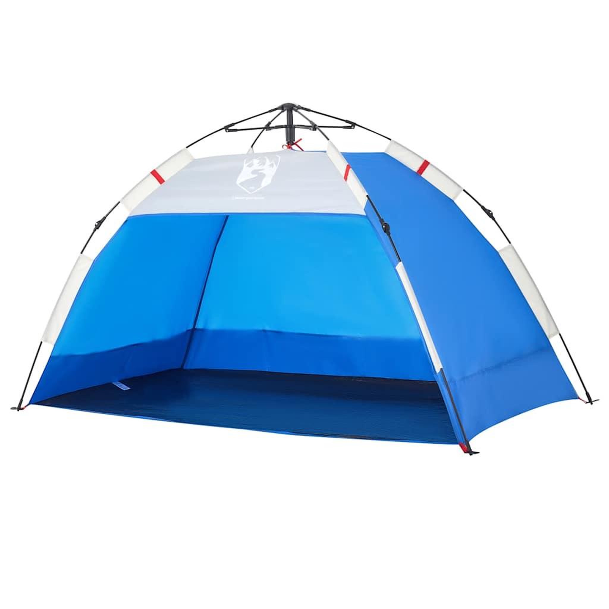 Voir la diapositive 4 : VIDAXL Tente de plage 2 personnes liberation rapide impermeable