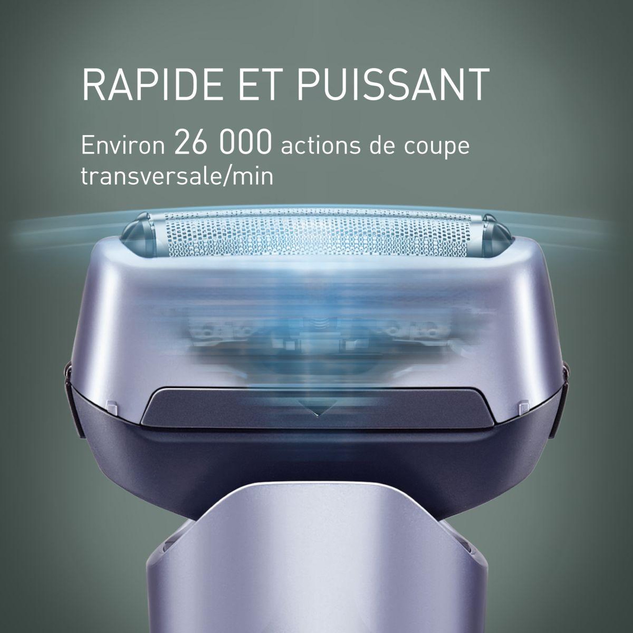 Voir la diapositive 4 : PANASONIC Rasoir électrique 3 lames es-rm3fxk503
