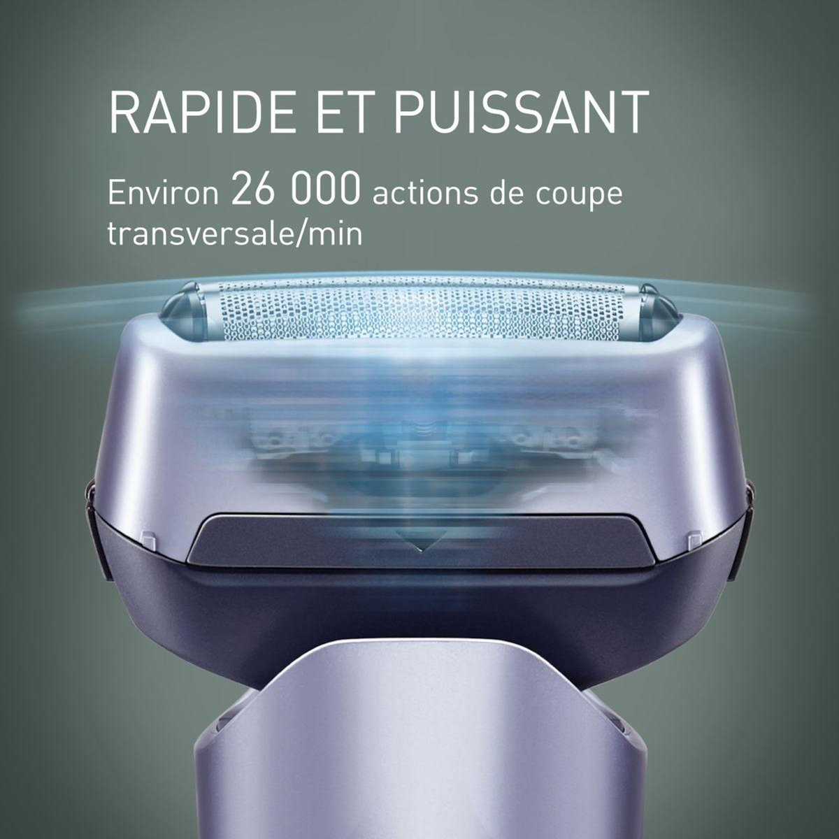 PANASONIC Rasoir électrique 3 lames ES-RM3FXK503