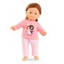 Voir la diapositive 3 : Corolle Pyjama Rose 2 pièces pour poupée ma Corolle