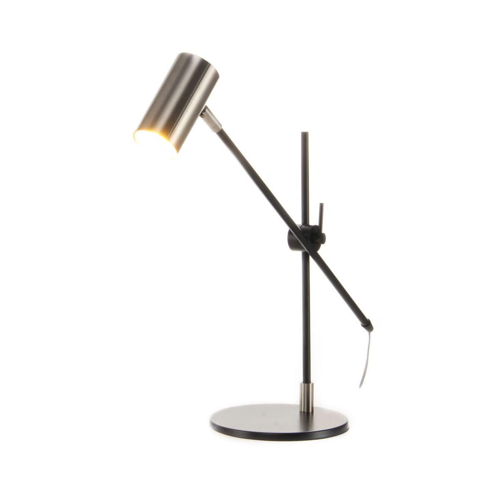 Voir la diapositive 4 : Paris Prix Lampe à poser design  target  64cm argent