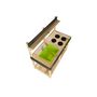 Voir la diapositive 3 : EXIT TOYS Cuisine d'extérieur en bois pour enfant Yummy 100 - Exit Toys