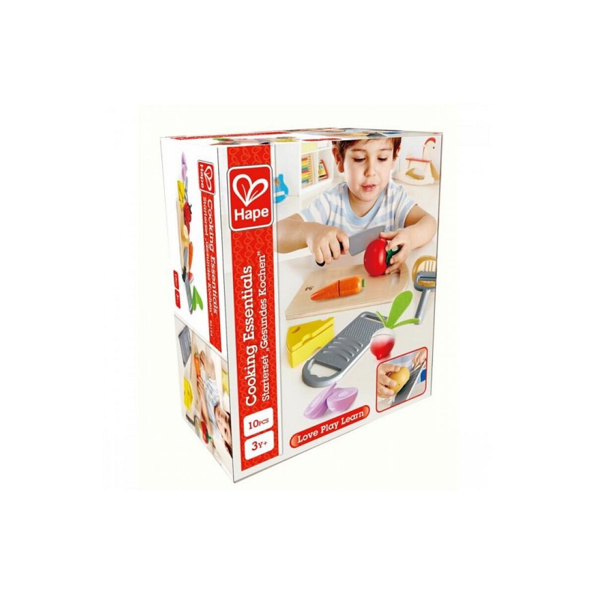 Hape Les Ustensiles de Cuisine Indispensables pour Enfants - Coffret Hape