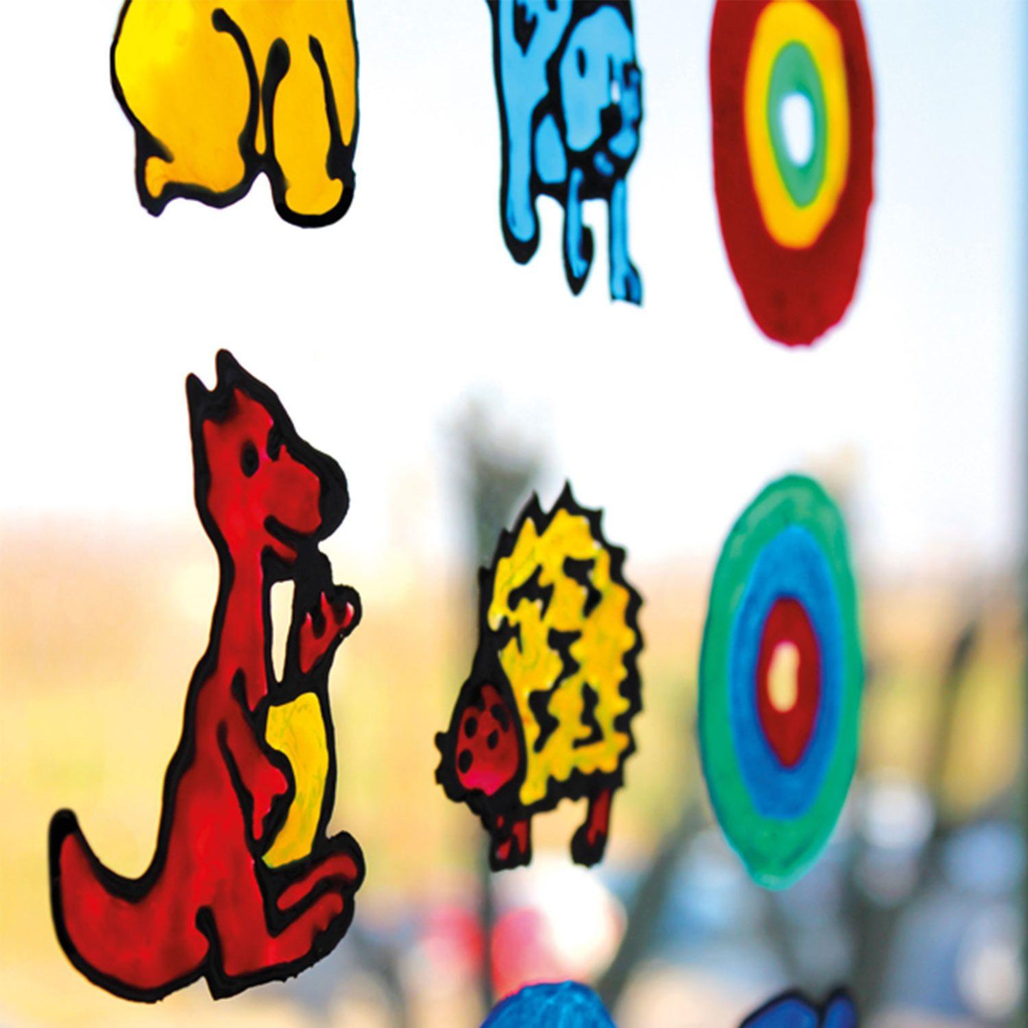 Voir la diapositive 6 : PRIMO 6 peintures pour vitres amovibles