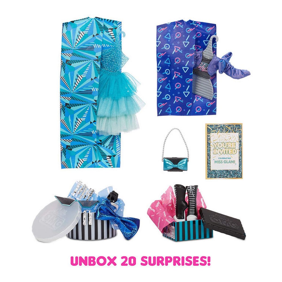 MGA Poupée-mannequin LOL Surprise OMG Anniversaire : Miss Glam