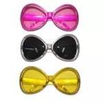 funny fashion lunettes strassy disco
