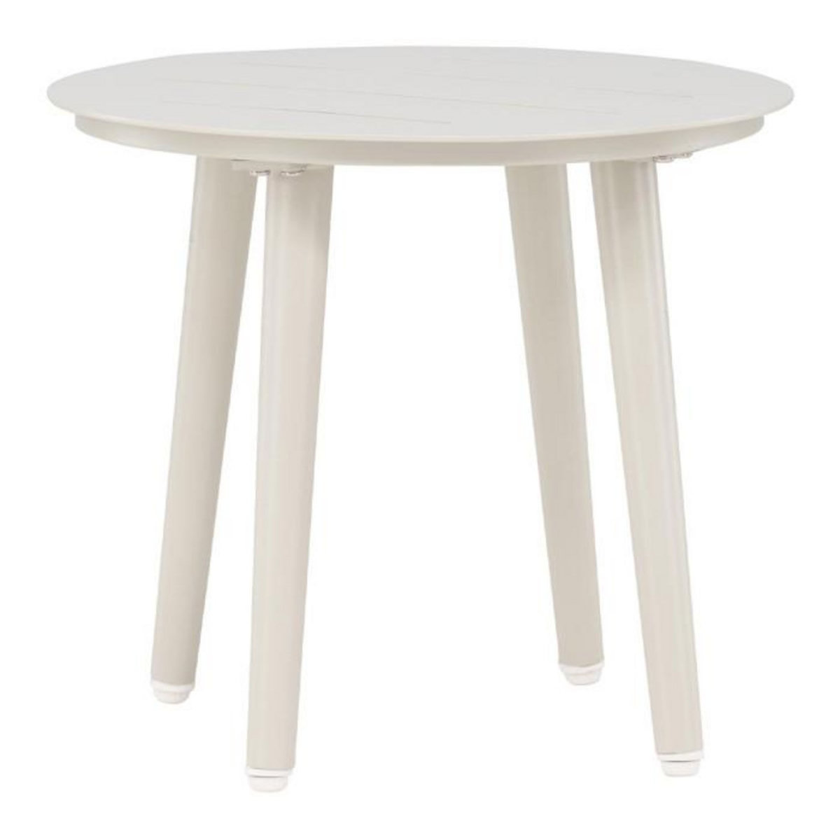 Paris Prix Table d'Appoint de Jardin Ronde  Lina  40cm Beige