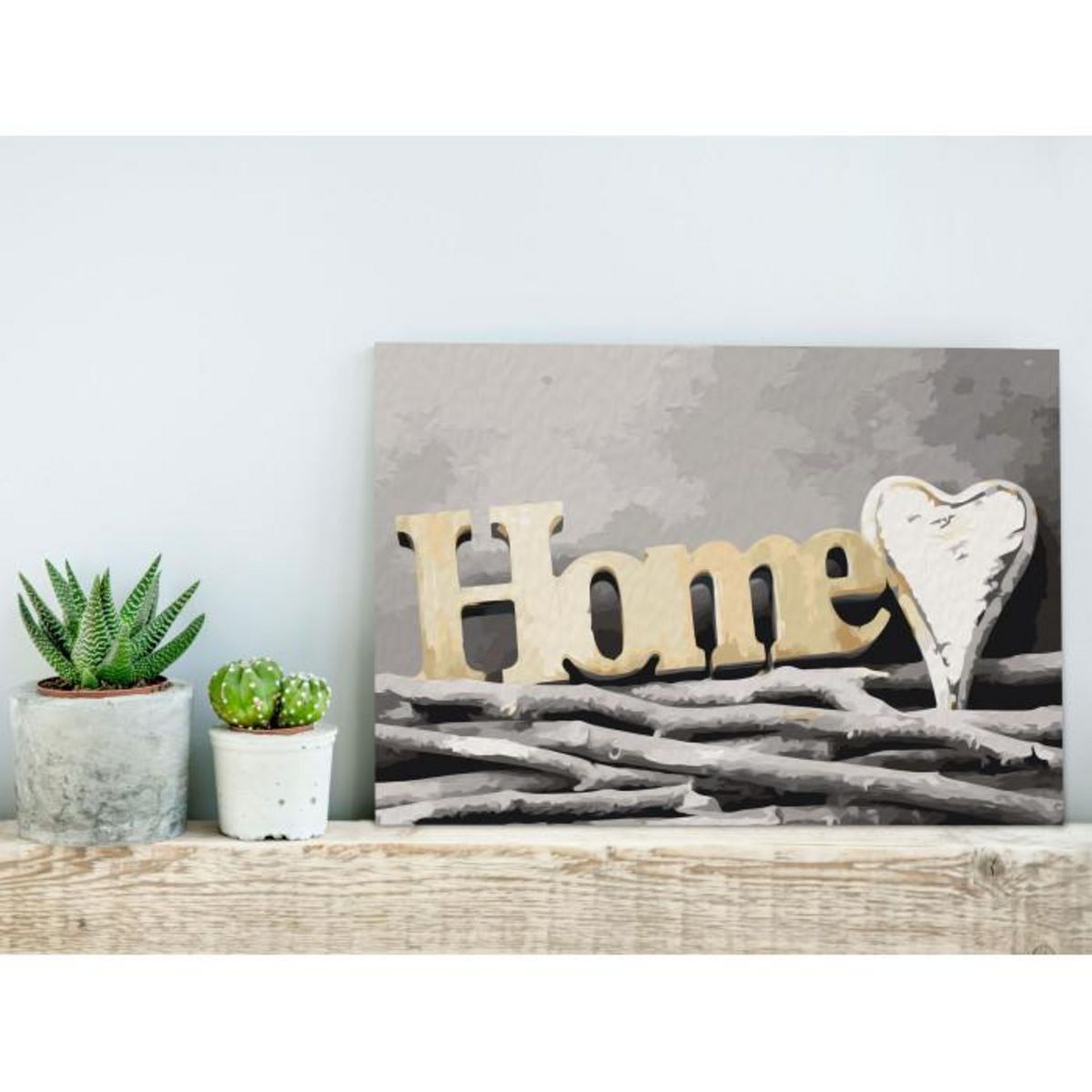 Paris Prix Tableau à Peindre Soi-Même  Home on the Branches  40x60cm