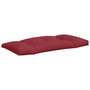 Voir la diapositive 5 : VIDAXL Coussins de palette lot de 2 rouge bordeaux tissu