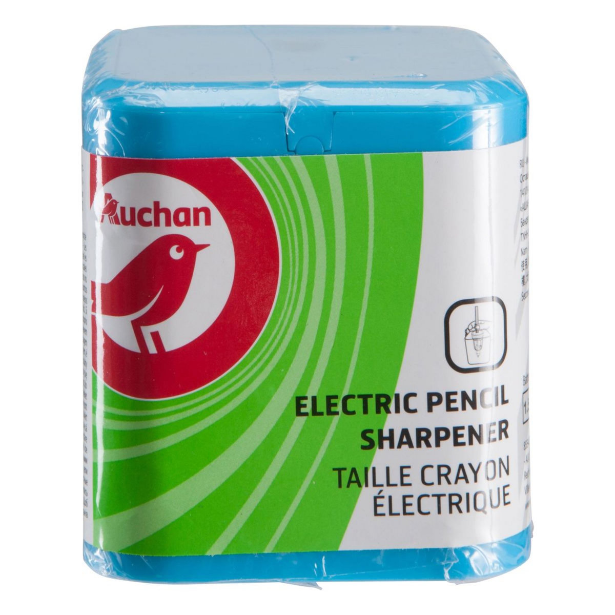 AUCHAN Taille crayon électrique bleu
