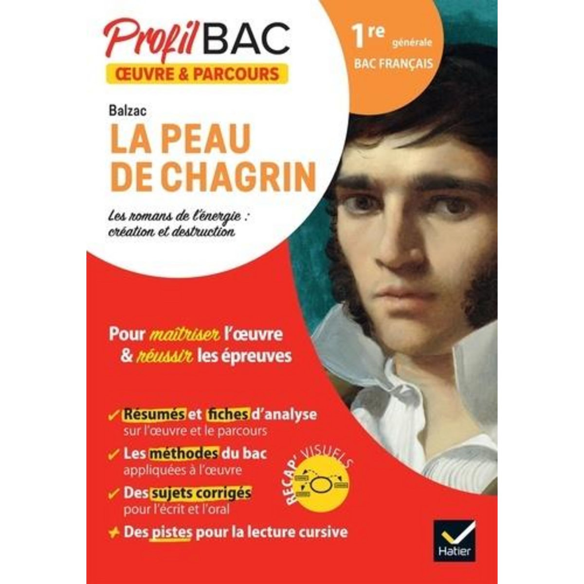 LA PEAU DE CHAGRIN, BALZAC. BAC 1RE GENERALE, EDITION 2023, Pennanech Florian