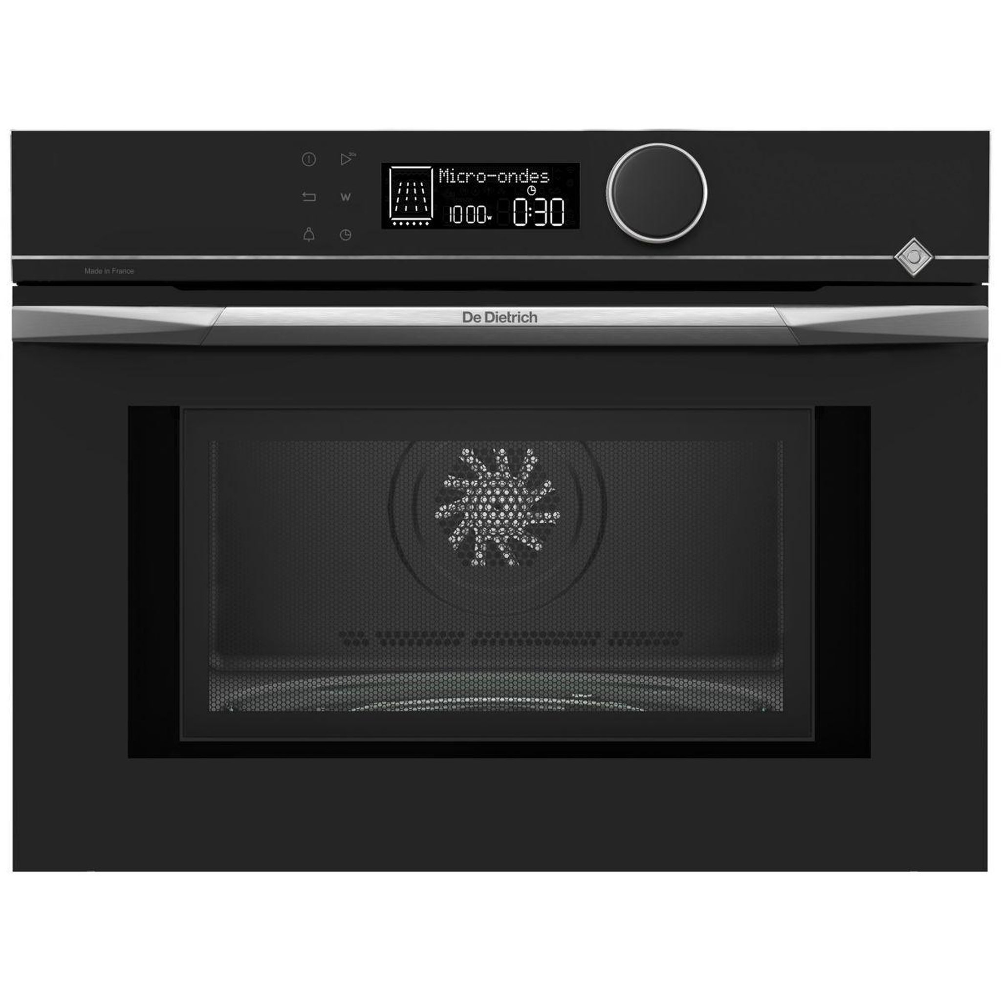 Voir la diapositive 2 : De Dietrich Micro ondes encastrable DKE4535X Inox Stellaire