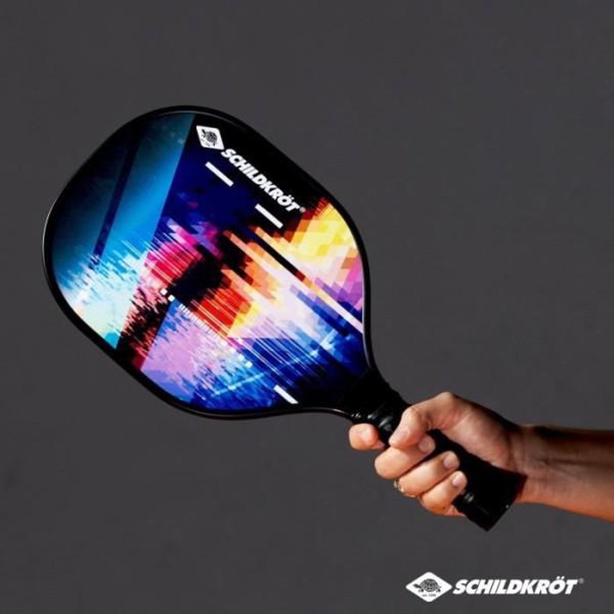 Voir la diapositive 4 : SCHILDKROT Set de Pickleball - SCHILDKRÖT - Jeu de raquettes - 2 raquettes + 2 balles