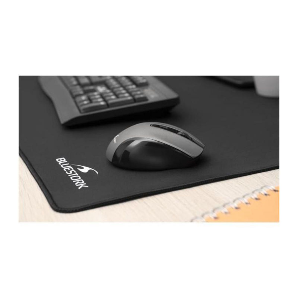 BLUESTORK Souris Sans Fil - BLUESTORK - OFFICE 75 - Rechargeable - PC/MAC - Gris