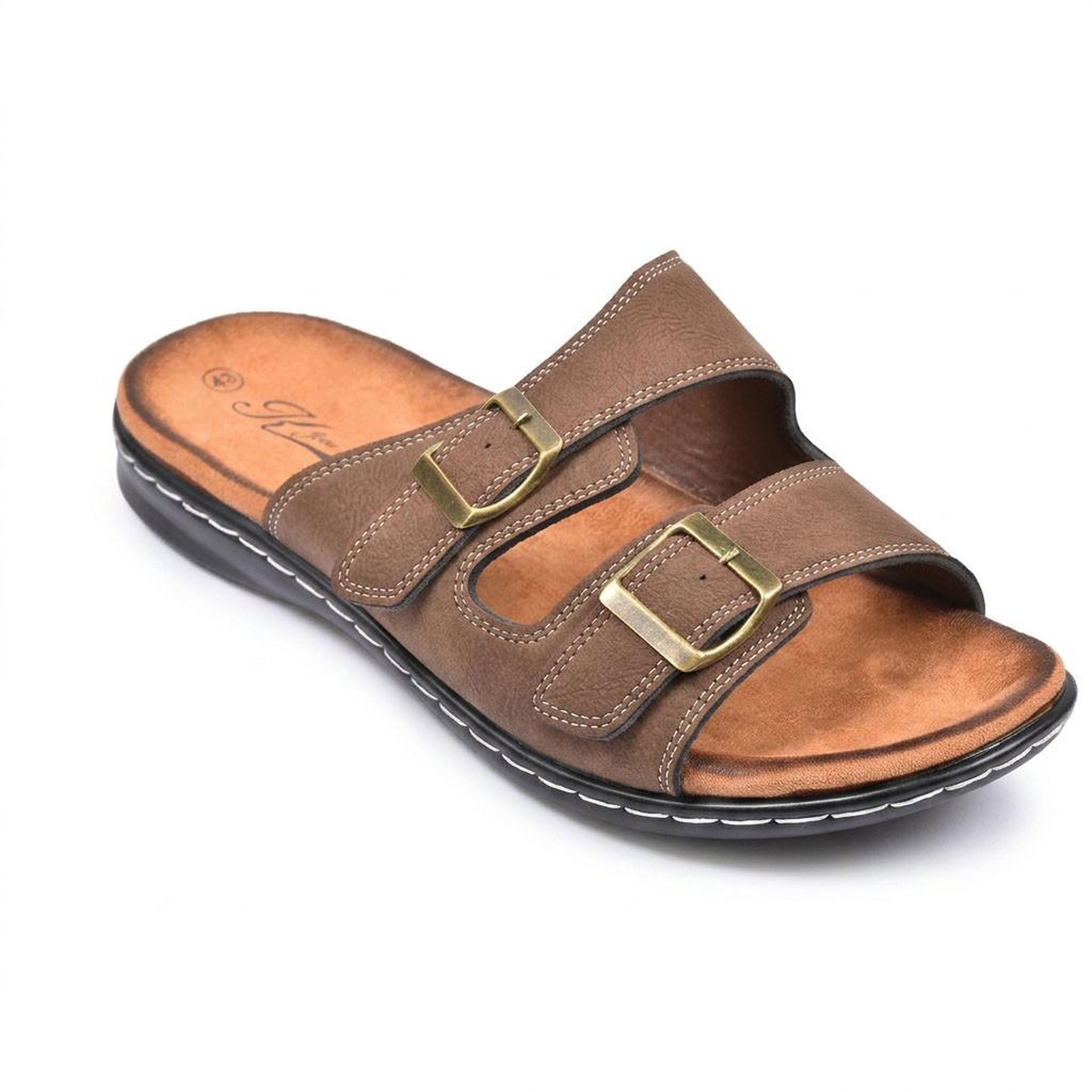 Voir la diapositive 1 : OZABI OZABI Sandales homme boucles réglables confort été