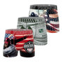 Voir la diapositive 1 : FREEGUN Lot de 3 boxers homme This is America
