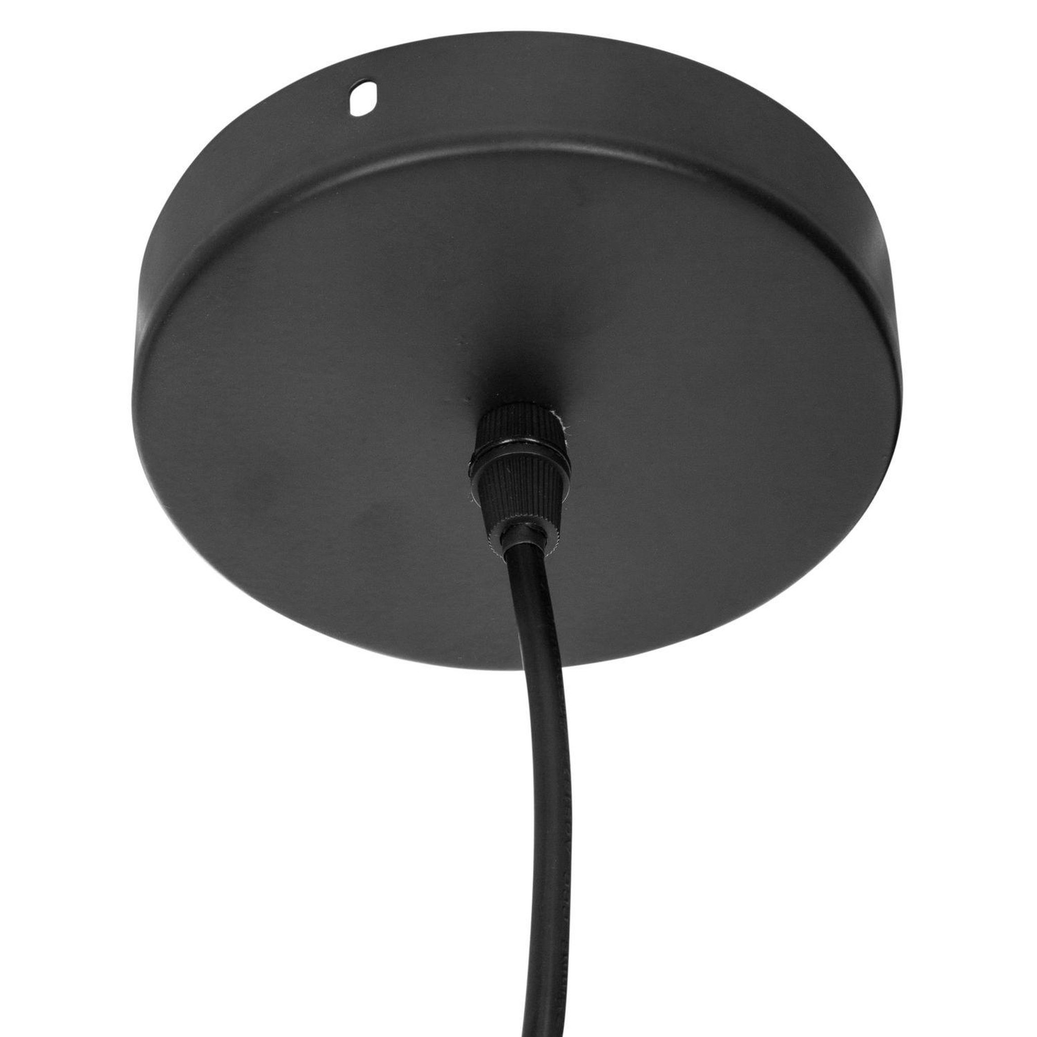 Voir la diapositive 3 : ATMOSPHERA Suspension luminaire cône en rotin Jada - Diam. 35 cm