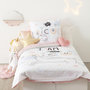 Voir la diapositive 3 : ATMOSPHERA Parure de lit enfant licorne - 100% coton 57 fils/cm² - 140 x 200 cm