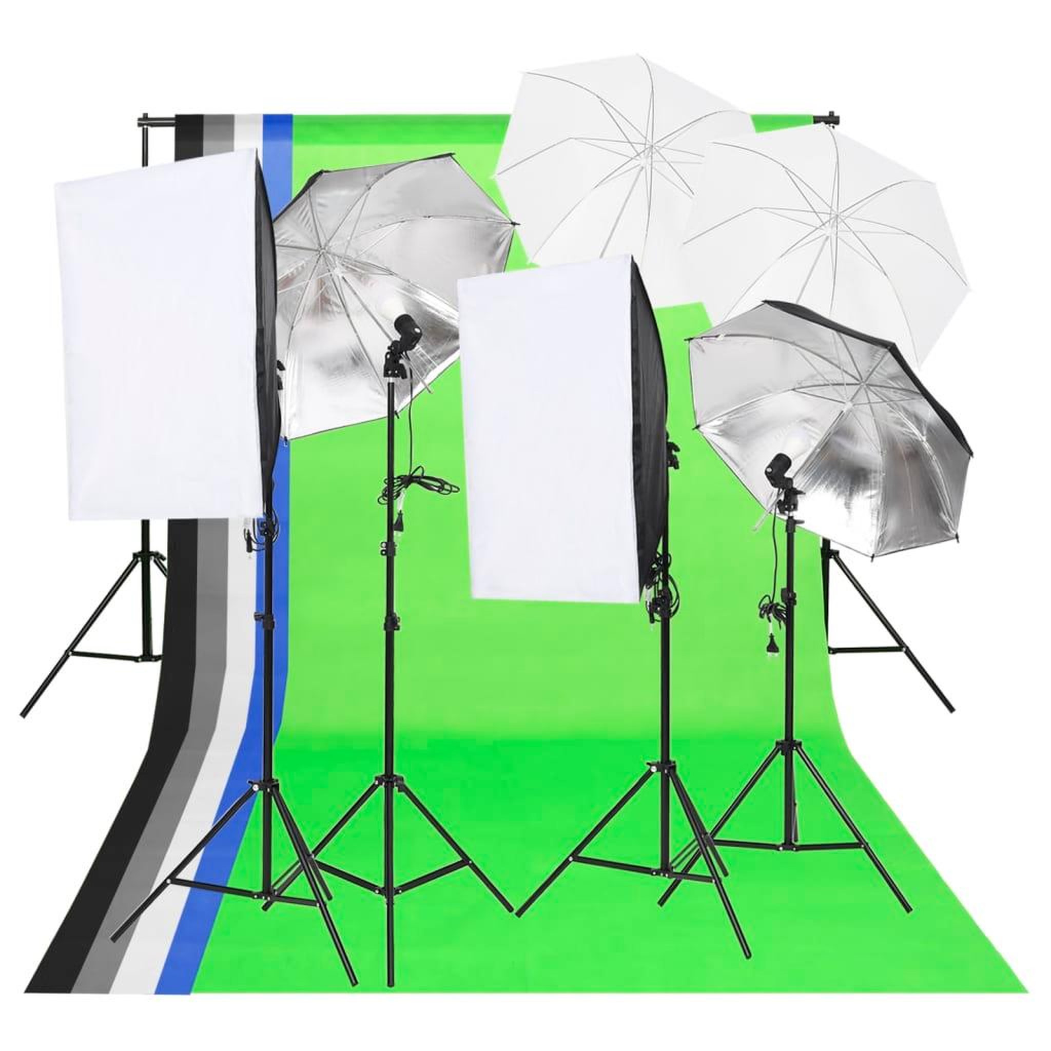 VIDAXL Kit d'eclairage de studio photo