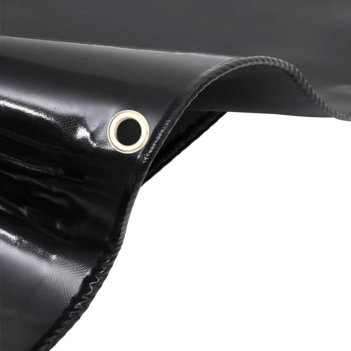 VIDAXL Bache de protection 650 g/m^2 3x4 m Noir