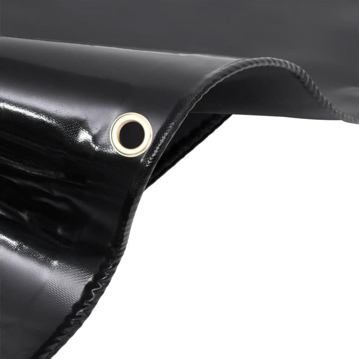 VIDAXL Bache de protection 650 g/m^2 3x4 m Noir