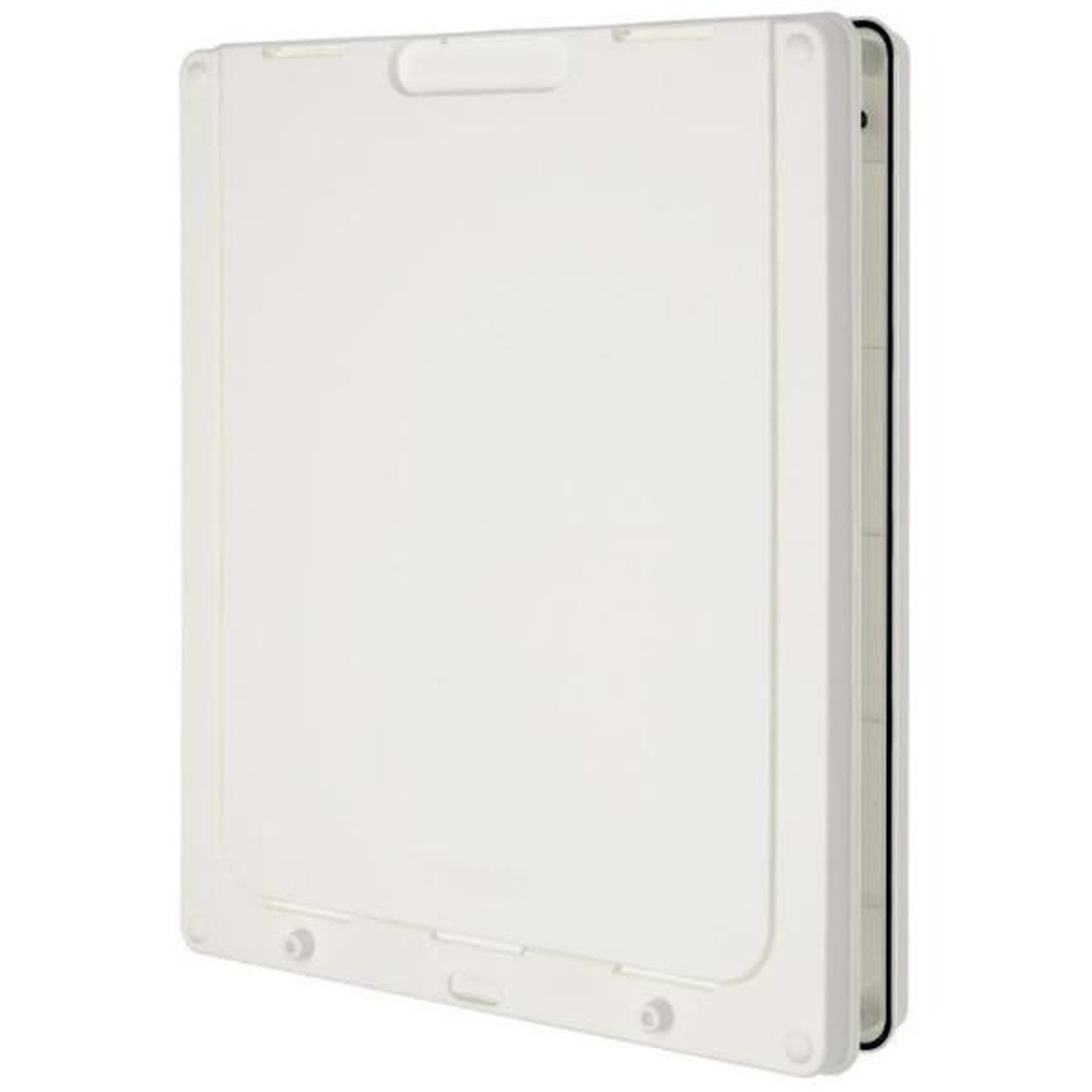 Voir la diapositive 2 : N/A Petmate chatiere 2 voies dog mate xl - 36x44 cm - blanc - pour chien