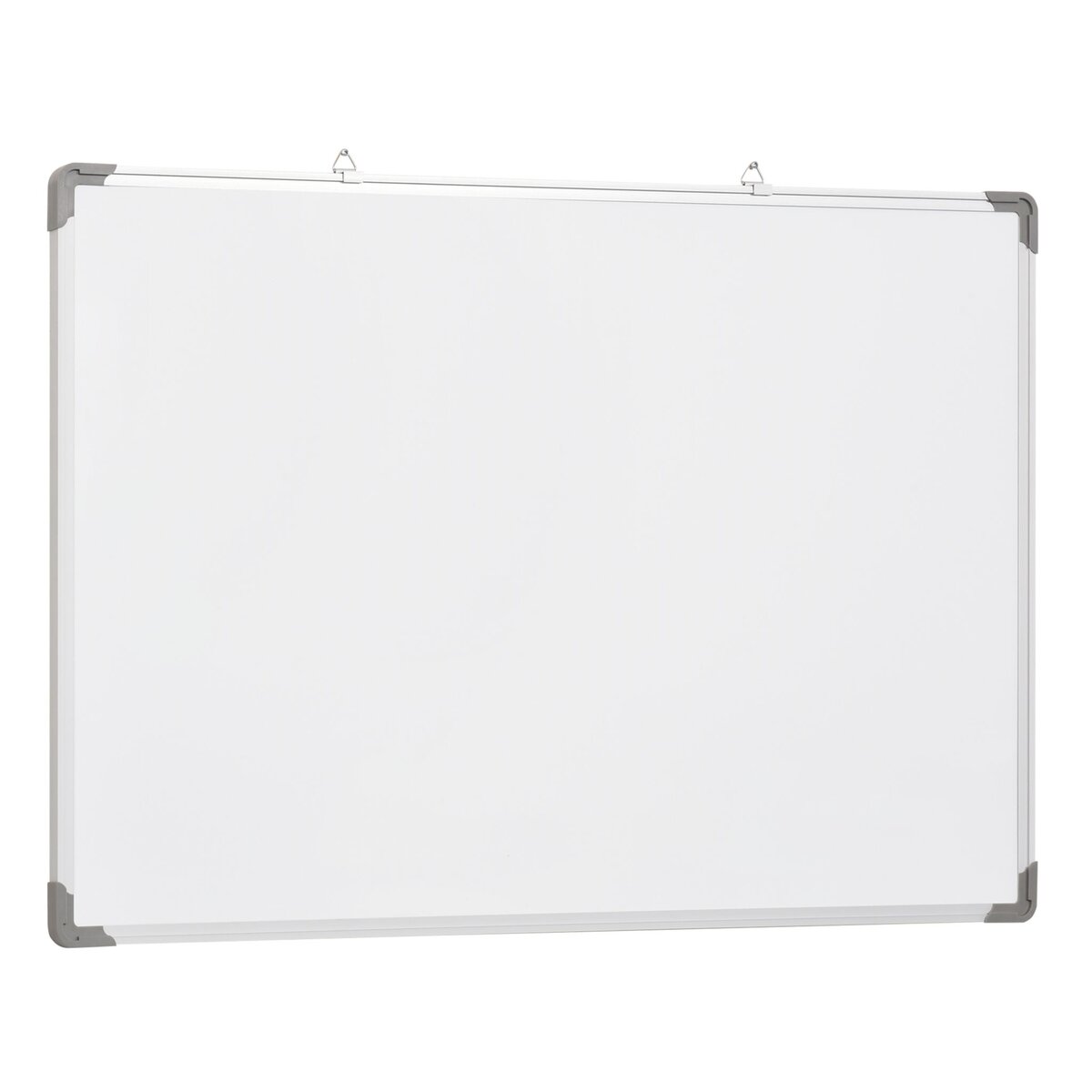 Tableau Blanc Magnétique Effaçable à Sec avec Cadre en Aluminium