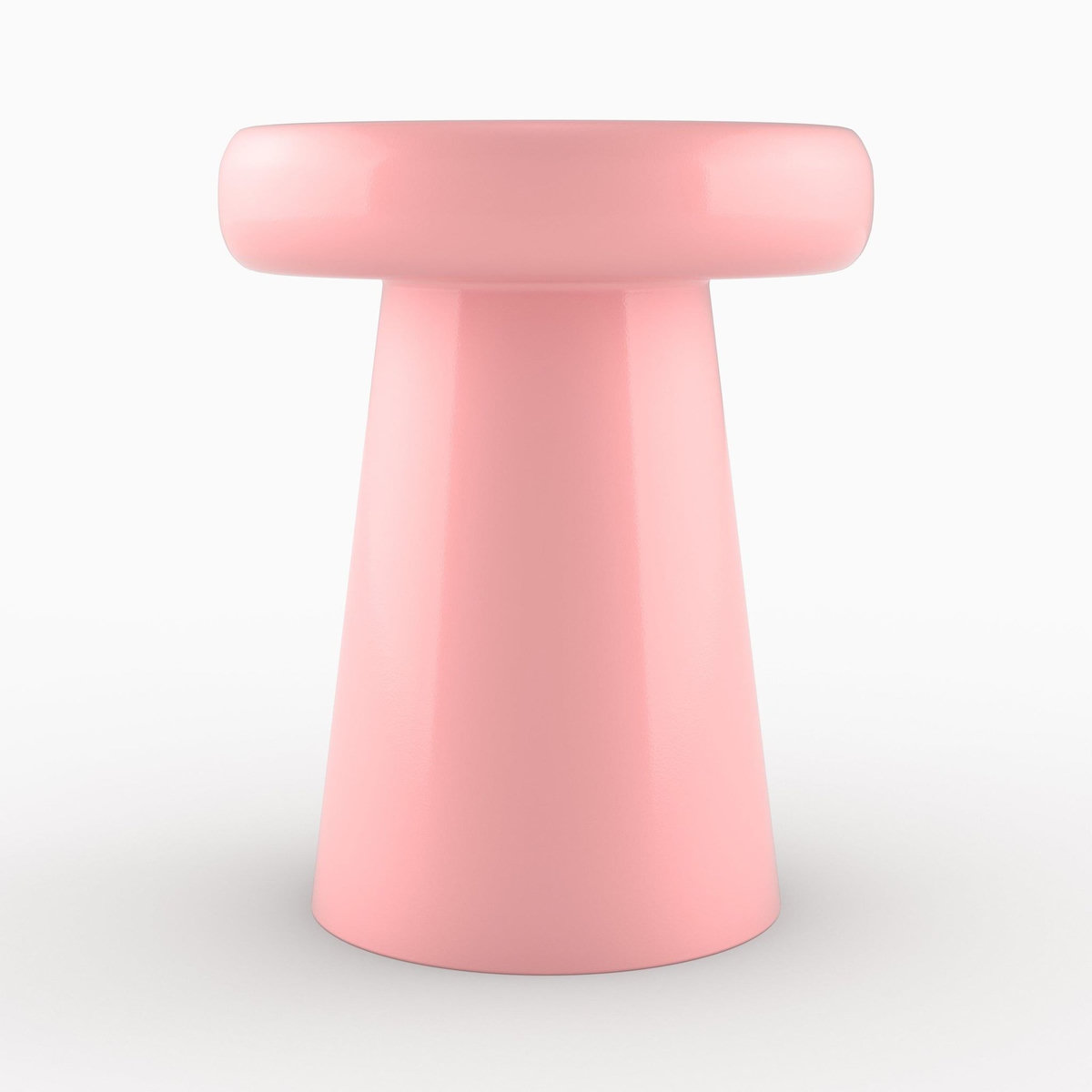 Rendez vous déco Table d'appoint ronde en métal doré D40 cm - Anouk