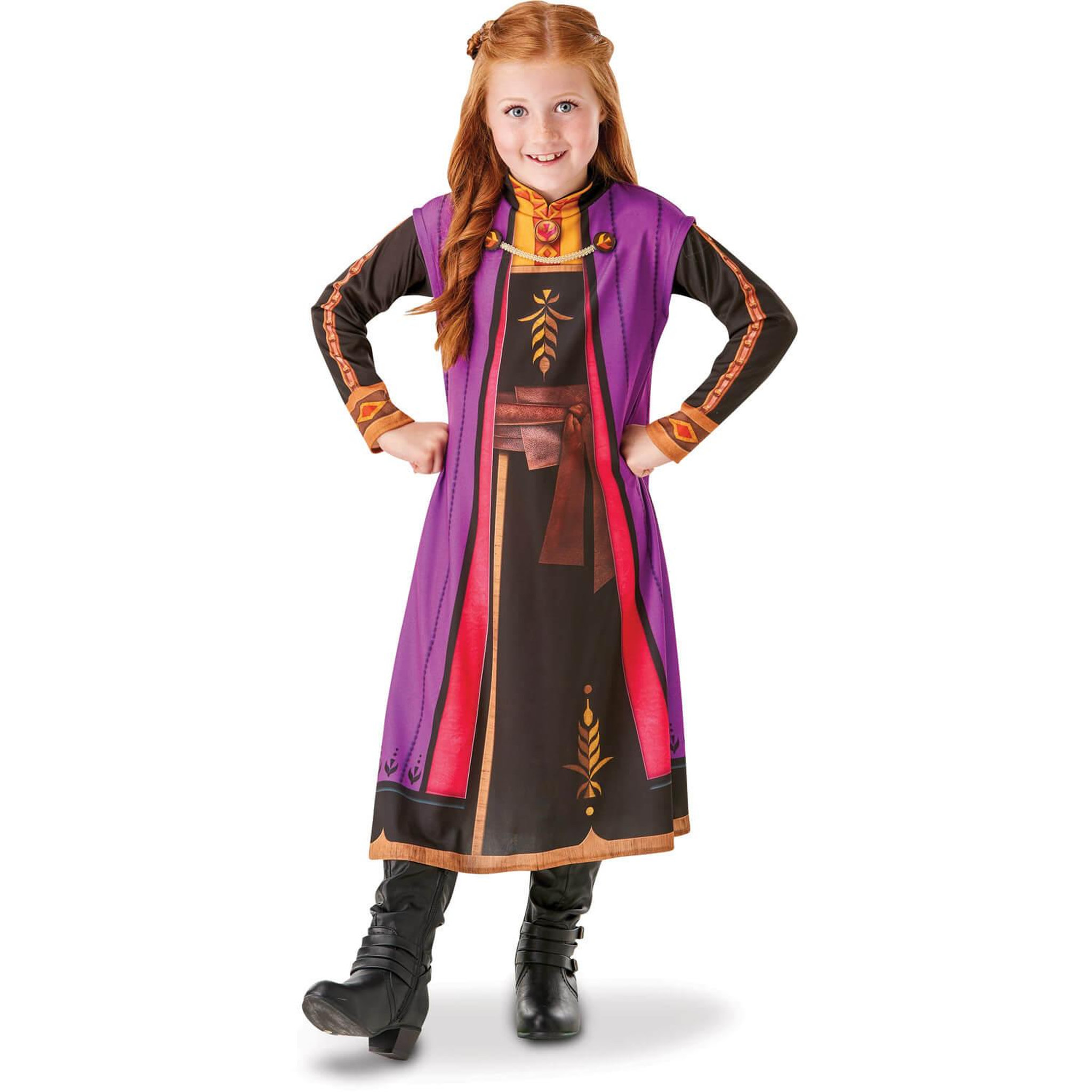 Rubie's Déguisement Anna La Reine des Neiges 2 - Frozen 2 - Fille - 7/9 ans (122 à 134 cm)