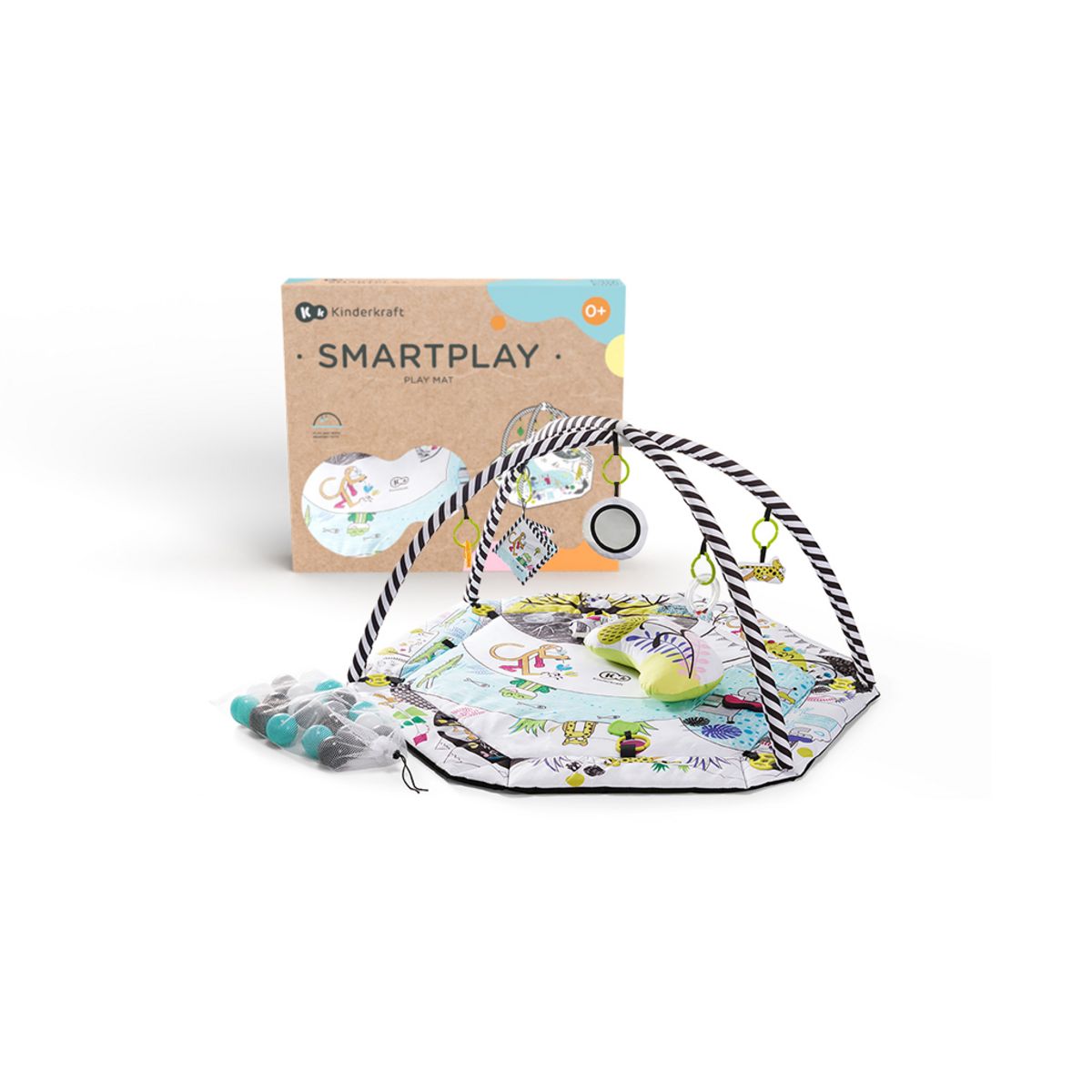 KINDERKRAFT Tapis d'éveil Smartplay