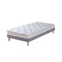 Voir la diapositive 4 : IDLITERIE Ensemble Matelas Mousse Haute Résilience ESSENCE + Latex 3 zones +Sommier - Made in France