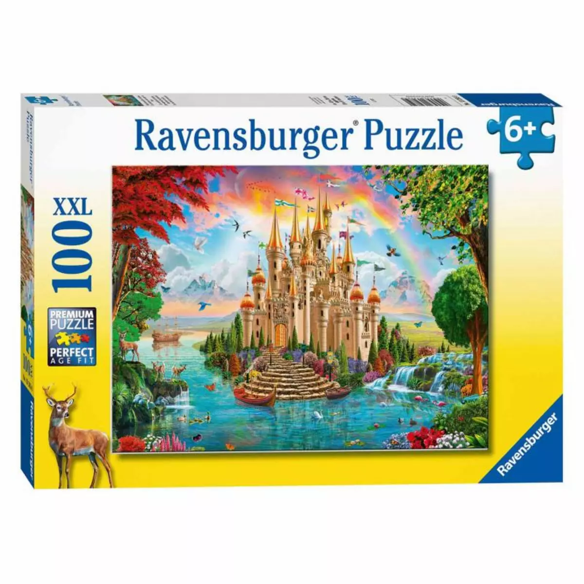 RAVENSBURGER Ravensburger - Fairytale Castle Jigsaw Puzzle, 100pcs. XXL 132850