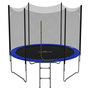 Voir la diapositive 1 : JUMP4FUN Trampoline pour enfant Jump4Fun Deluxe filet extérieur -8FT (244 cm)
