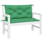 Voir la diapositive 3 : VIDAXL Coussins de banc jardin lot de 2 vert 100x50x7 cm tissu Oxford