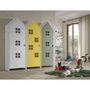 Voir la diapositive 2 : Paris Prix Pack - 3 Armoires Enfant  Casami Bruges  171cm Blanc, Jaune & Vert