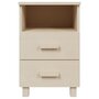 Voir la diapositive 4 : VIDAXL Tables de chevet HAMAR 2 pcs Marron miel 40x35x62cm Bois massif