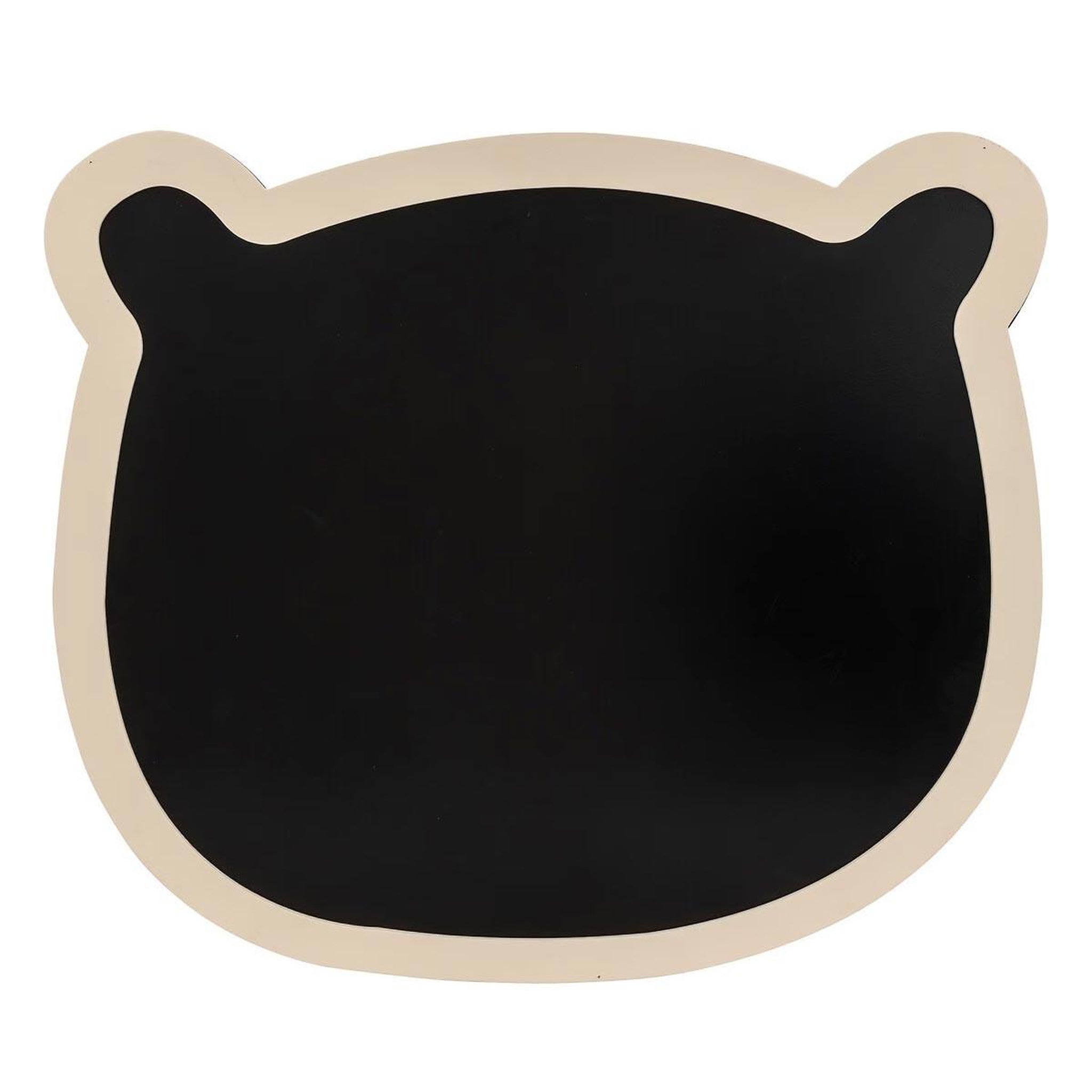 Atmosphera Kids Tableau ardoise murale  ourson  53cm noir